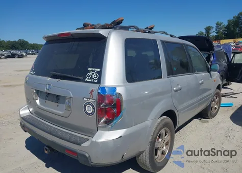 2006 Honda Pilot Ex-L из США, поврежденный, VIN 5FNYF28516B019129
